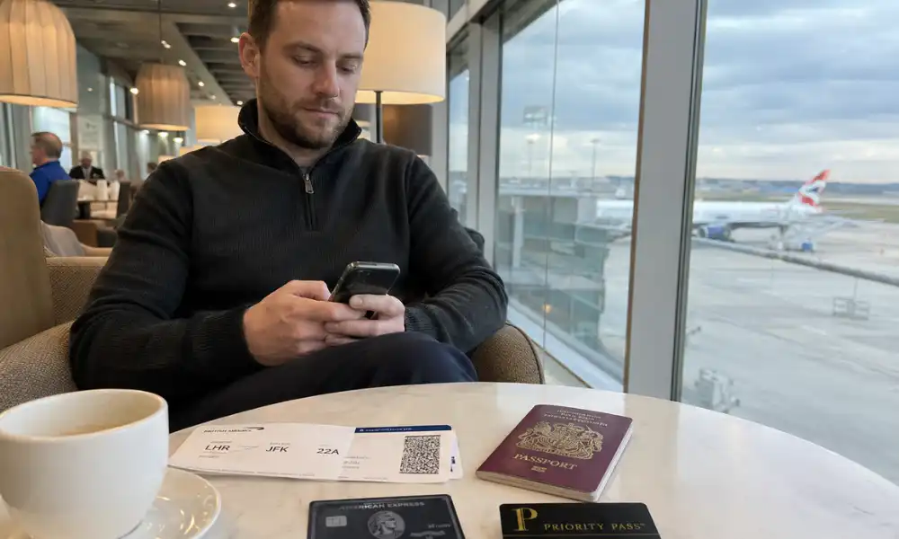 Cheap airport lounge pass options for UK travellers including Priority Pass card and credit card