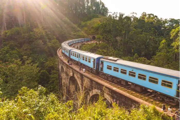 Nine Arches Bridge in Ella Sri Lanka